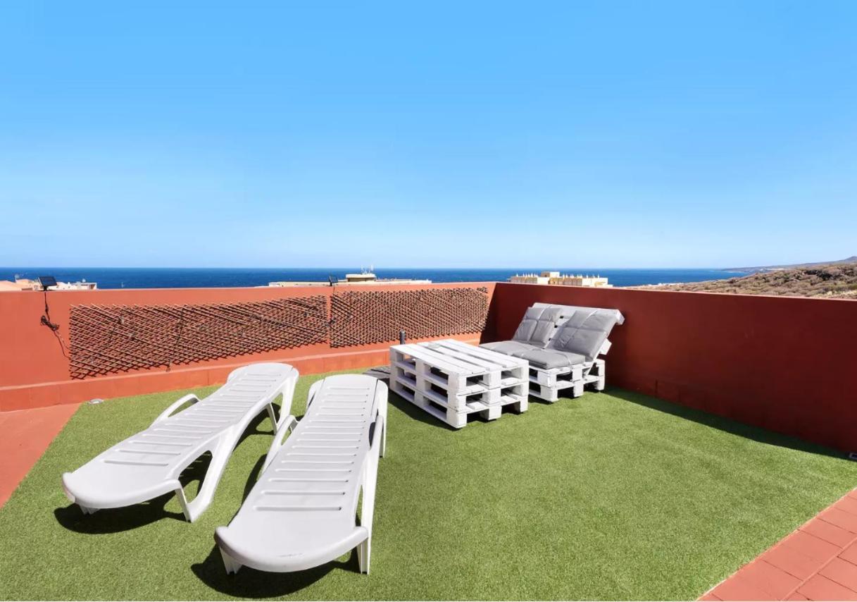 Resimar Con Vistas Al Mar En Candelaria Santa Cruz de Tenerife Esterno foto